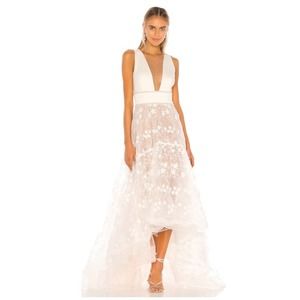 Bronx and Banco Fiona Bridal Gown in White NWT Size 8/Large